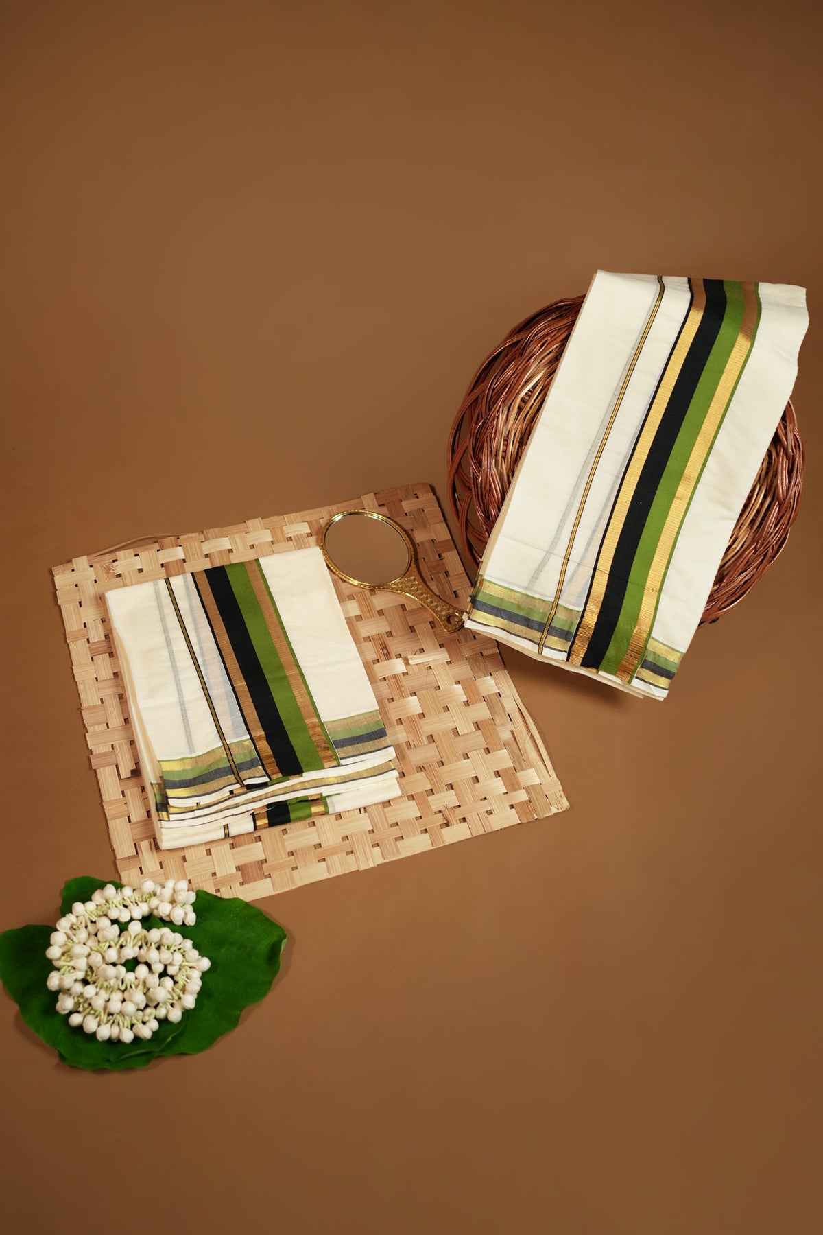 Vashya – Green and Black Kasav Settumund