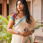 Aadhirekha Blue Printed