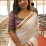 Aadi Rekha Orange Printed