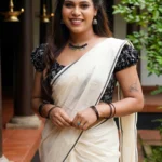 Black Puliyilakkara Saree