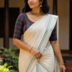 Ananya-Premium cotton sett mundu with blouse