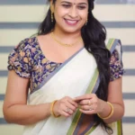 Priyadharsini-Kerala Sett Mundu with Matching Blouse Piece
