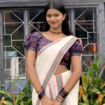 Sakhi - Pure Cotton  Sett Mundu with Matching Blouse