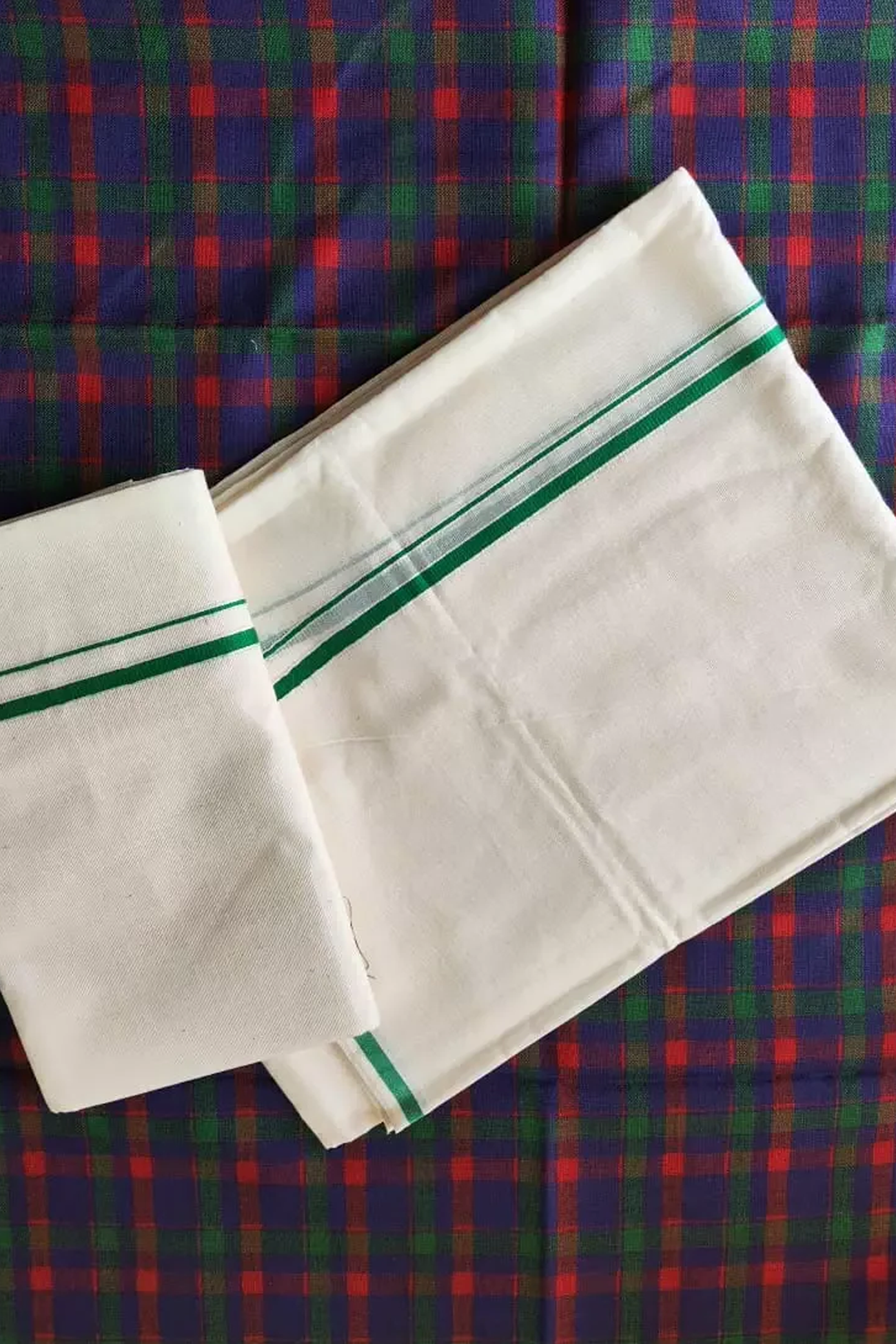 Ananya-Premium cotton sett mundu with blouse