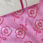 Nandhana-pure cotton settmundu with blosue material