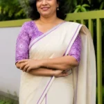 mantharam – Premium Lavender Puliyilakkara Set Mundu